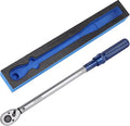 1/2-Inch Drive Click Torque Wrench, Torque Wrench 1/2 Drive 10-160FT.LB/13.6-217N.M with a XIPE Storage Tray