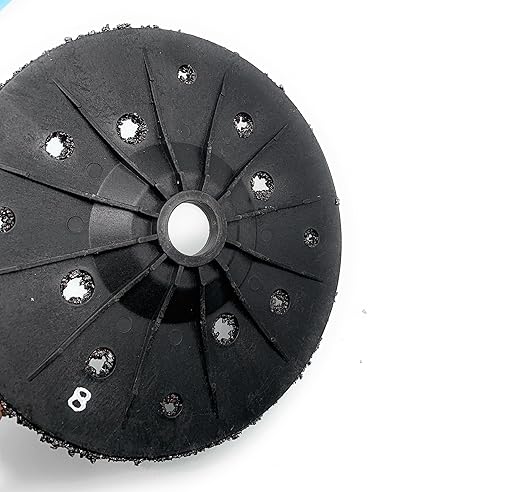 SIGNI 5 Pack SiC Plastic Back Grinding Wheel for Granite/Marble/Concrete and Glasses (7 INCH, 8 GRIT)
