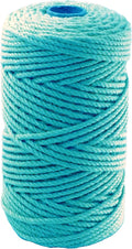 4mm x 200 Feet Blue Jute Rope, Twine for Gardening Tomato Climbing Plant Tie Floristry Crafts Gift Wrapping Packing Decor