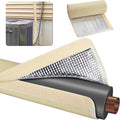 3 Layers HVAC Copper Pipe Insulation Cover Protector,Flexible AC Copper Line Insulation Sleeve,600D Oxford 72x10.2 Inch AC Pipe Insulation Wrap for Outside Central Air Conditioning Splits Khaki
