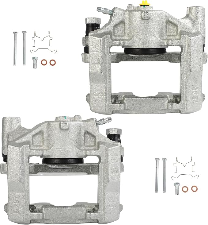 cciyu Rear Left & Right Brake Calipers Assembly w/Bracket 19B3406 19B3407 2006 For Lexus For GS300,2010 2011 2013 For Lexus For IS250