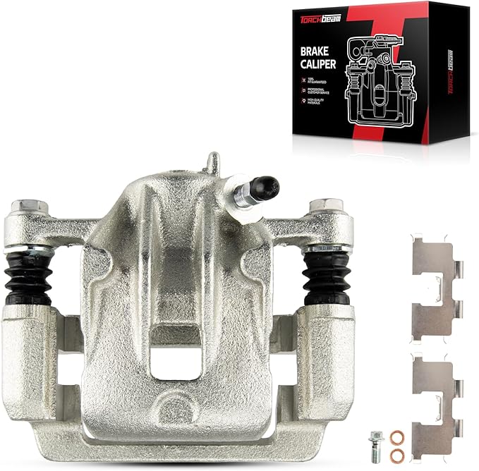 Torchbeam Rear Brake Caliper for Kia 2005-2010 Sportage, Hyundai 2005-2009 Tucson, Kia 2006-2010 Optima, Hyundai 2006-2008 Sonata 2.4L, Rear Left or Rear Right Caliper Replace # 19B3100