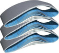 4 x 36 Inch Sanding Belts, Silicon Carbide Knife Sharpening Sanding Belt, 4 Pcs Each of 600, 800, 1000 Grits Sanding Belt for Belt Sander, 12 Pack