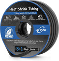 3/8" Heat Shrink Tubing, 33 Ft 3:1 Dual Wall Adhesive Lined Heat Shrink Tube, Marine Grade Waterproof Shrink Wrap Tubing, Electrical Industrial Automotive Sealing Shrink Tube for Wire Insulation
