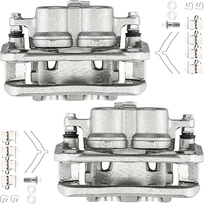 Torchbeam Front Brake Calipers Set for Toyota Highlander 2010-2019, Toyota Sienna 2011-2020, Lexus RX350 2010-2015, Front Left and Front Right Calipers Replace # 19B6274+19B6275