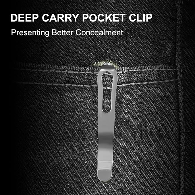 Kizer Drop Bear(Dual-screw Version) Folding Utility Knife, Clutch Lock Box Cutter EDC Pocket knife with 10PCS Razor Blades, Pocket Knives with Pocket Clip for Men Women V3619JM1