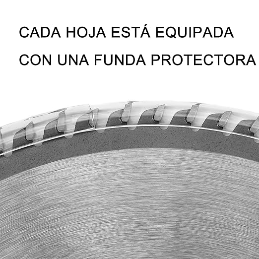 Circular Saw Blades 6-1/2 Inch 3-Pack, 60T for Wood Cutting – Ideal for Hardwood, Plywood, Chipboard – Precision Carbide-Tipped Saw Blades for Smooth Finish