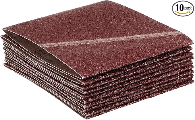 10 Pcs Sanding Belts 11-7/8 x 31-1/2 Inch 24 Grit Aluminum Oxide Abrasive Sandpaper for Belt Sander Metal Grinding Wood Working Weld Rust Removal