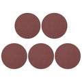HARFINGTON 5 Pcs 6 Inch Sanding Disc 80 Grit Hook and Loop Sandpaper Random Orbital Sander Pads for Woodworking Automotive Metal Polishing