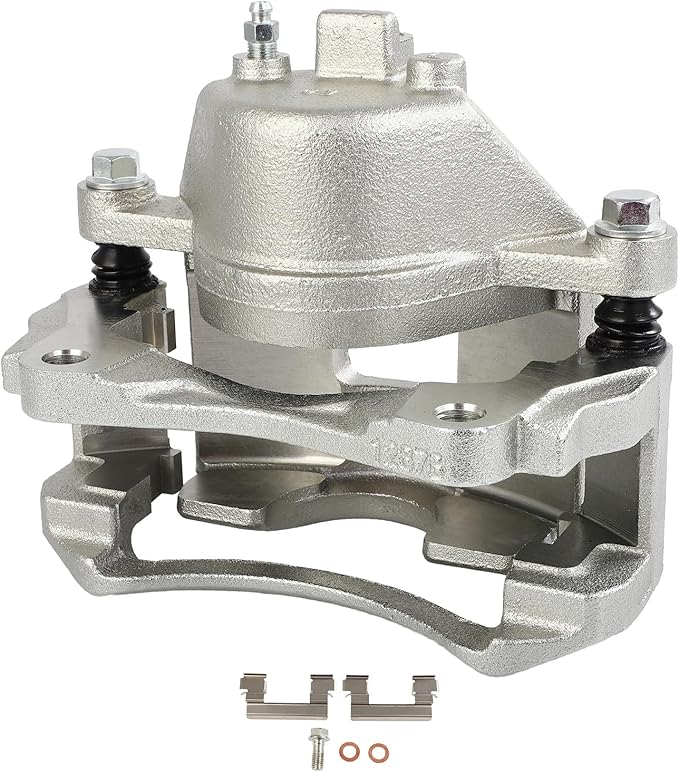 cciyu Front Left Brake Caliper Assembly w/Bracket 18B4638A For Buick 1997-2004,For Cadillac 1997-2005,For Chevy 2000-2005,For Oldsmobile 1997-1999 2001-2003,For Pontiac 2000-2003