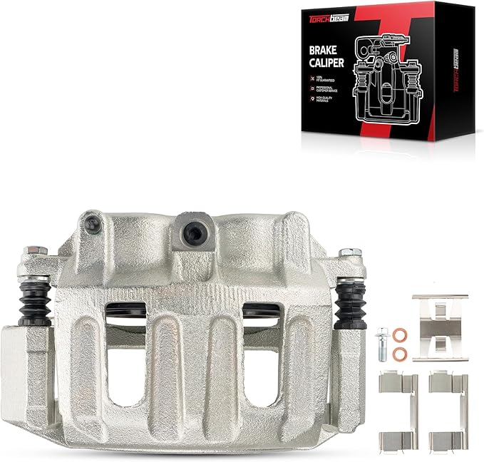 Torchbeam Front Brake Caliper Left for Ford 1999-2003 F-150 5.4L, Ford 1999-2003 F-150 4.6L, Ford 1999-2003 F-150 4.2L, Front Left Caliper Replace # 18B4751