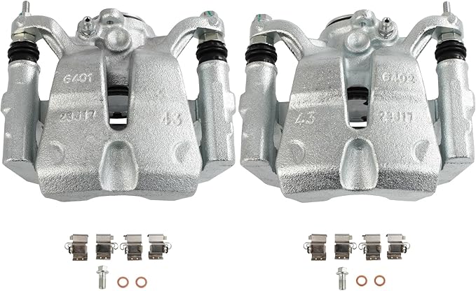 SCITOO Rear Brake Calipers With Bracket 18B5493 18B5492 Compatible For Jeep For Cherokee 2014-2021