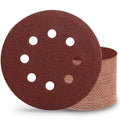 100 PCS 100 Grit 5 Inch Sanding Discs, Hook and Loop Sandpaper for Random Orbital Sander
