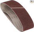 10 Pcs Sanding Belts 6 x 48 Inch 60 Grit Aluminum Oxide Abrasive Sandpaper for Belt Sander Metal Grinding Wood Working Weld Rust Removal