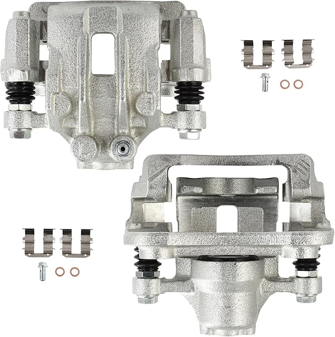 SCITOO 19B6390A 19B6391A Rear Left & Right Disc Brake Calipers Assembly w/Bracket For Hyundai For Sonata 2015-2019,For Kia For Optima 2016-2020