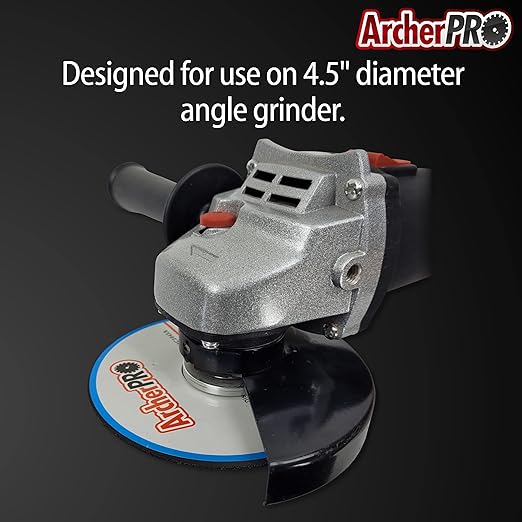 50 Pack 4.5” Abrasive Cut-Off Wheels for Metal Cutting. 4 ½ inch Cut Off Tool for Steel and Iron. Abrasive Metal Cutting Discs for Angle Grinder (50 Count 4-1/2” x 1/16” x 7/8”)