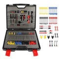 Electrical Multimeter Test Lead Set - BELEY 92PCS Automotive Circuit Terminal Test Leads Diagnostic Wiring Tool Kit with Alligator Clips and SRS Connector for Car Diagnostics, Testing and Repair