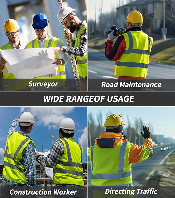 TOURGO Safety Vest Meets ANSI Class 2 Standards
