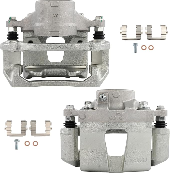 SCITOO Front Brake Calipers With Bracket 19B7324 19B7325 Compatible For Hyundai For Kona Electric 2019-2021,For Hyundai For Sonata 2015-2019,For Kia For Niro EV 2019-2022,For Kia For Optima 2016-2020