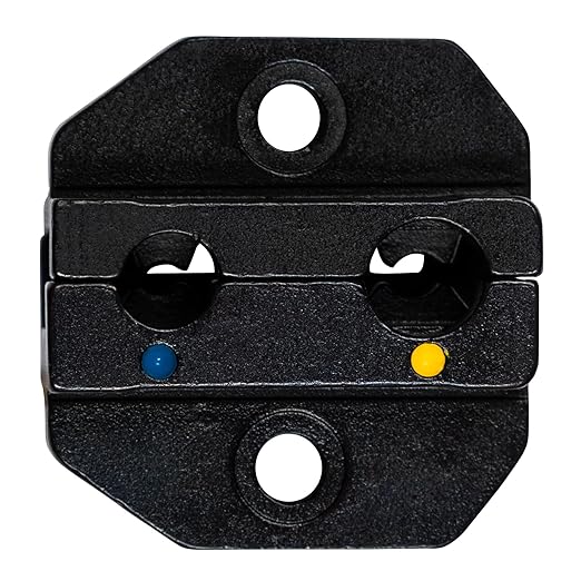 Pro'sKit 902-330 AWG 12-10 and 14-16 Size Crimpro Crimper for Insulated Flag Terminals, Yellow/Blue, Multi