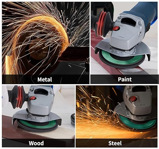 S SATC Flap Discs 120 Grit Grinding Wheel 4.5" x 7/8" Angle Grinder Sanding Disc Abrasive Grinding Disc Type 29（20 Pack）