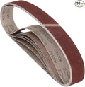 10 Pcs Sanding Belts 2 x 42 Inch 40 Grit Aluminum Oxide Abrasive Sandpaper for Belt Sander Metal Grinding Wood Working Weld Rust Removal