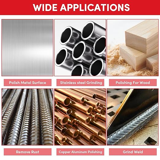 12 Pack Wire Wheel for Angle Grinder Set,4-1/2" Angle Grinder Wire Wheel & Wire Brush for Grinder - 5/8"-11 Arbor - Heavy Duty Wire Wheel for Rust Removal, Polishing - Durable Grinder Wire Wheel Combo