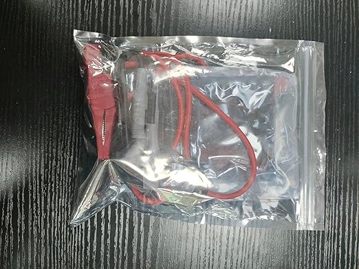 Multimeter Test Leads Kit,25PCS Current Probes with Replaceable Alligator Clips,Precision Sharp Probe,Test Hook,Test Tweezer,Wire Piercing Test Probe for Digital Electrical Multimeter Testing