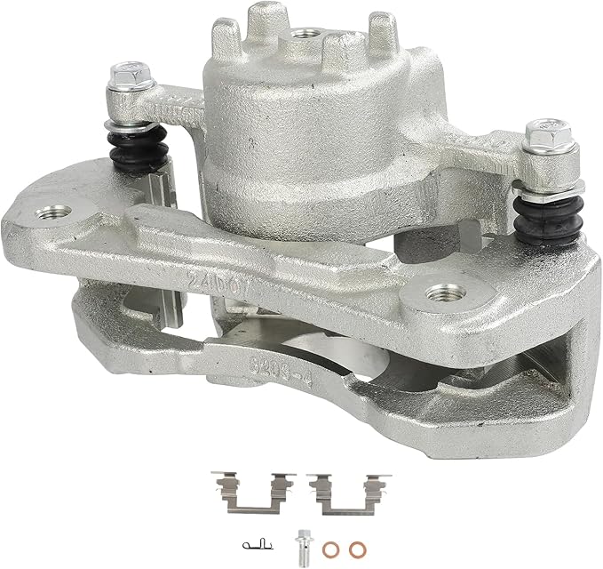 cciyu Front Left Brake Caliper Assembly w/Bracket 19B2614 1999 2000 2001 2002 2003 2004 2005 For Suzuki For Grand Vitara,1996 1997 1998 For Suzuki For Sidekick,2002 2003 2004 For Suzuki For XL-7