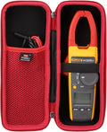 FBLFOBELI EVA Hard Carrying Case for Fluke 376/374/375FC 1000A TRMS/Milwaukee 2235-20 400/AstroAI 1000A TRMS 6000 Counts Clamp Meter (Case Only)