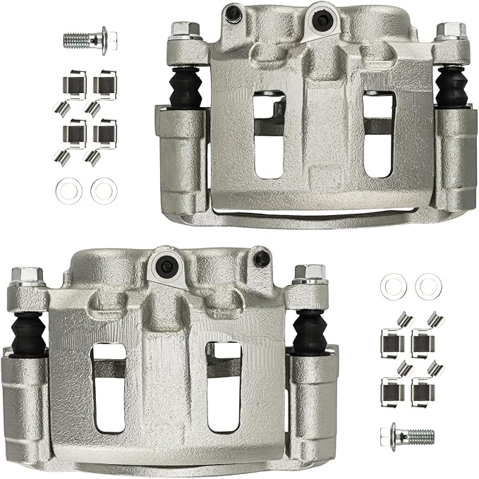 Torchbeam Front Brake Calipers Set for Chevrolet 1998-2005 Blazer, Chevrolet 1998-2003 S10 4.3L, GMC 1998-2001 Jimmy, Front Left and Front Right Calipers Replace # 18B4694+18B4695
