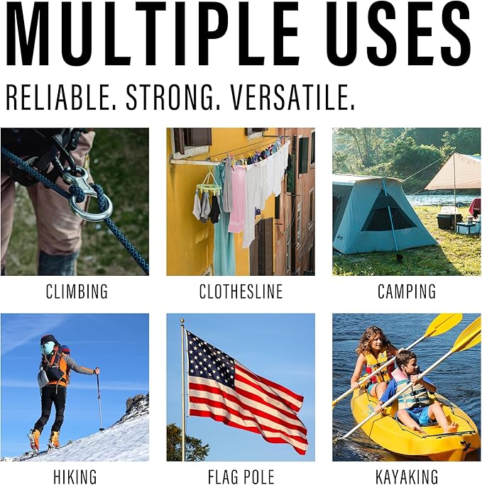 Diamond Braided Polypropylene Rope Nylon Rope Mix Thick Heavy Duty Ropes 3/8 inch 100ft High Strength Perfect for Clothesrope Camping Hiking and Other Outdoor Activities 100ft Red