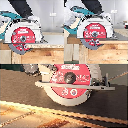 Circular Saw Blade Woodworking TA Series 10" 80-Tooth 5/8" Arbor, Double Sided Laminate/Melamine Wood Cutting,Special Anti-Thermal Adhesion Coating on Cutting Head -TA,DLM 10" 80T TA