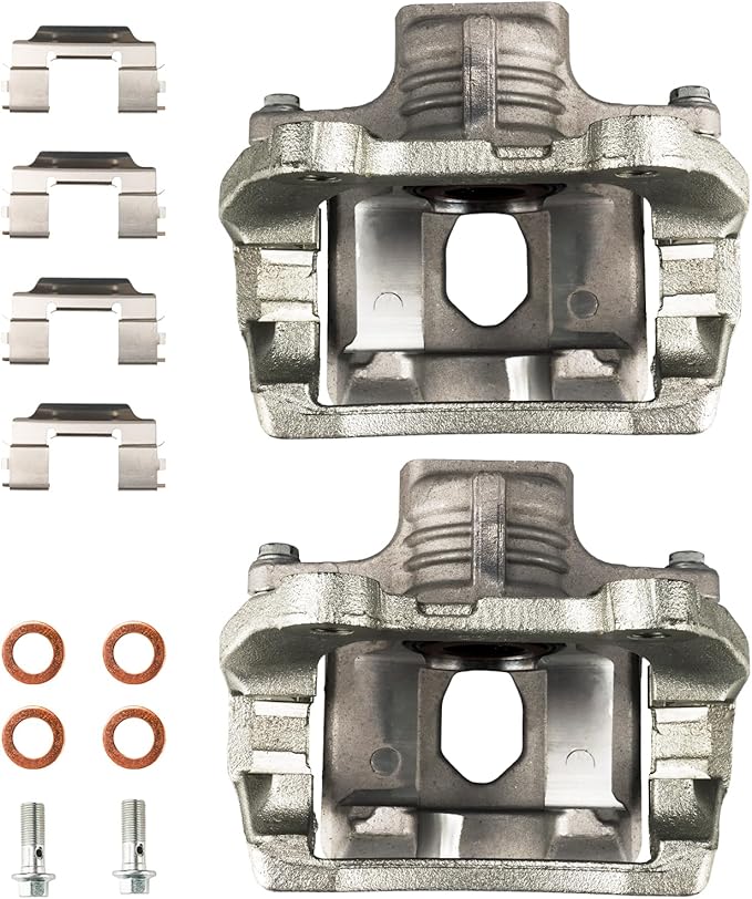 Torchbeam Rear Brake Calipers Set for Chevrolet Traverse 2009-2017, GMC Acadia 2007-2016, Buick Enclave 2008-2017, Cadillac XTS 2013-2019, Rear Left and Rear Right Calipers Replace # 18B5058+18B5059