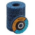 10 Pack 4-1/2" x 7/8" Strip Discs Stripping Wheel, 4.5 inch Rust Remover Discs for Angle Grinder,Clean and Remove Paint Coating Rust Welds Oxidation(Blue)