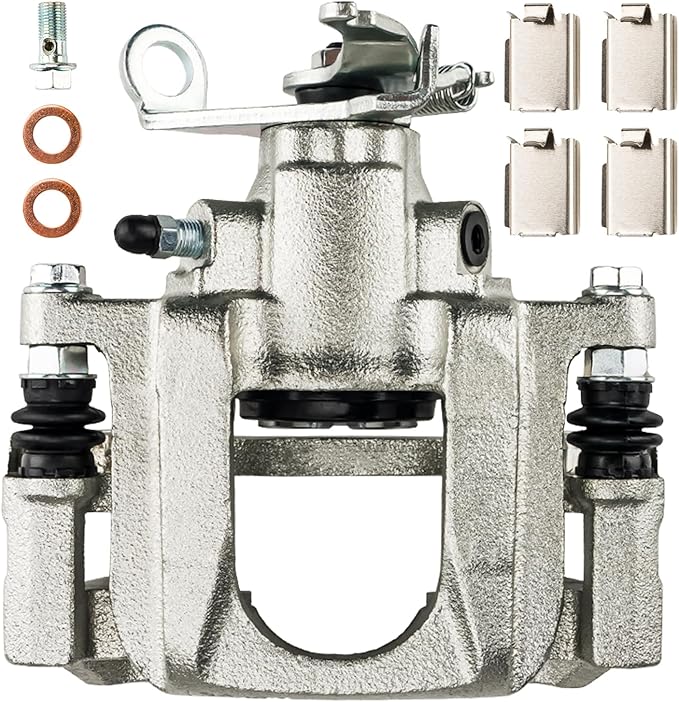 Torchbeam Rear left Driver Side Brake Caliper For Dodge for 2009-2012 Journey, Disc Brake Caliper Assembly with Bracket Replace # 18B5177