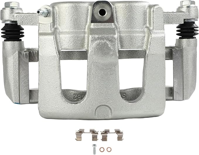 SCITOO 18B4995 Front Left Disc Brake Caliper w/Bracket Fit For Ford For Explorer 2006-2010,For Ford For Explorer Sport Trac 2007-2010,For Mercury For Mountaineer 2006-2010, Single Piston