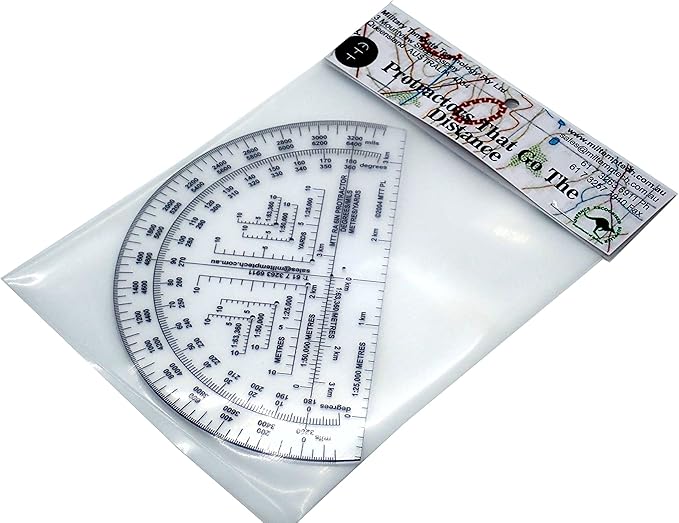 Degrees Mils Meters Yards Protractors