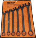Neiko 03125A Heavy Duty Wrench Set | 6 Piece | SAE | 12-Pt Combination Box Ends