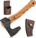 BeaverCraft Bushcraft Hatchet Wood Carving Axe AX6 - Forged Camping Axes & Hatchets - Wood Chopping Axe, Hand Gardening Axes for Splitting - Backpacking Hatchet