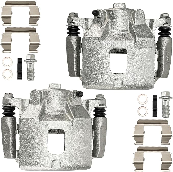 Torchbeam Front Brake Calipers Set for Chevrolet Cobalt 2005-2010, Saturn Ion 2003-2007, Pontiac G5 2007-2009, Front Left and Front Right Calipers Replace # 18B4880+18B4881