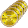GoYonder 4.5 Inch Super Thin Tile Saw Blade, Diamond Blade for Angle Grinder, Dry Wet Tile Blade for Ceramic Tile, Concrete, Granite Cutting