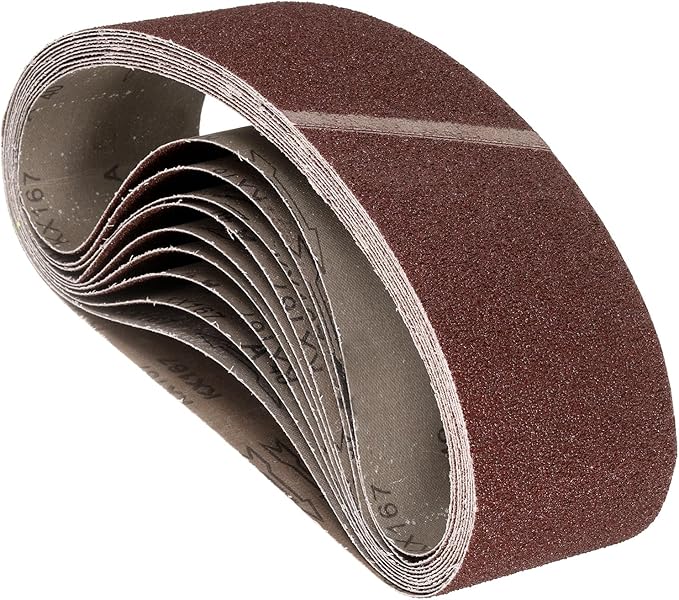 Sanding Belts 4 x 36 Inch 36 Grit Aluminum Oxide Abrasive Sandpaper for Belt Sander Metal Grinding Wood Working Weld Rust Removal