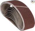 10 Pcs Sanding Belts 4 x 36 Inch 36 Grit Aluminum Oxide Abrasive Sandpaper for Belt Sander Metal Grinding Wood Working Weld Rust Removal