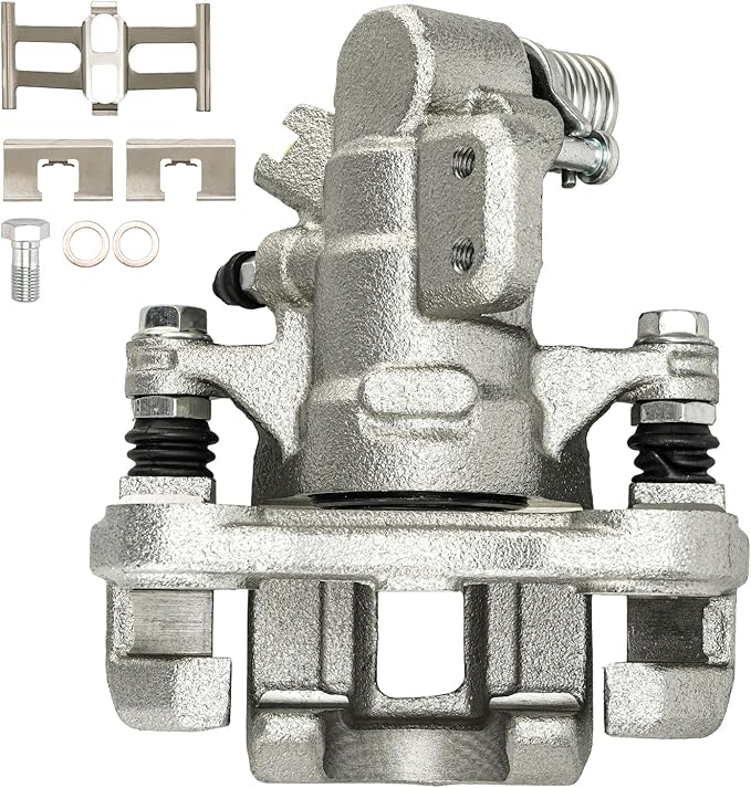 Torchbeam Rear Brake Caliper Right for Honda 2006-2015 Civic 1.8L, Acura 2013-2018 ILX, Honda 2006-2011 Civic 2.0L, Honda 2012-2015 Civic 2.4L, Rear Right Caliper Replace # 19P3298