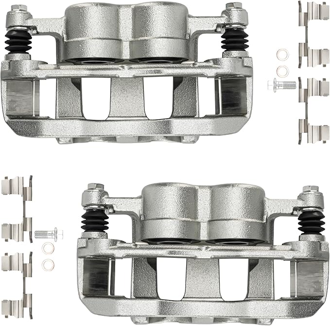 Torchbeam Front Brake Calipers Set for Ford 2006-2010 Explorer, Ford 2007-2010 Explorer Sport Trac, Mercury 2006-2010 Mountaineer, Front Left and Front Right Calipers Replace # 18B4994+18B4995