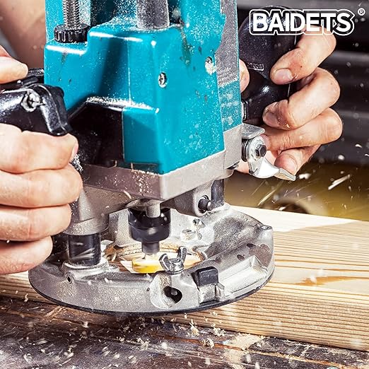 Router Bits 1/4 Inch Shank - BAIDETS 35Pcs 1/4" Router Bit Set for Professional and Beginners Carpenter Woodworking Projects