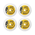 HIGHDRIL Diamond Metal Blade 3" 75mm x Arbor 3/8" 10mm - 4pcs Angle Grinder Cutting Disc for Steel Pipe, Bar, Plate, Box Section, Angle