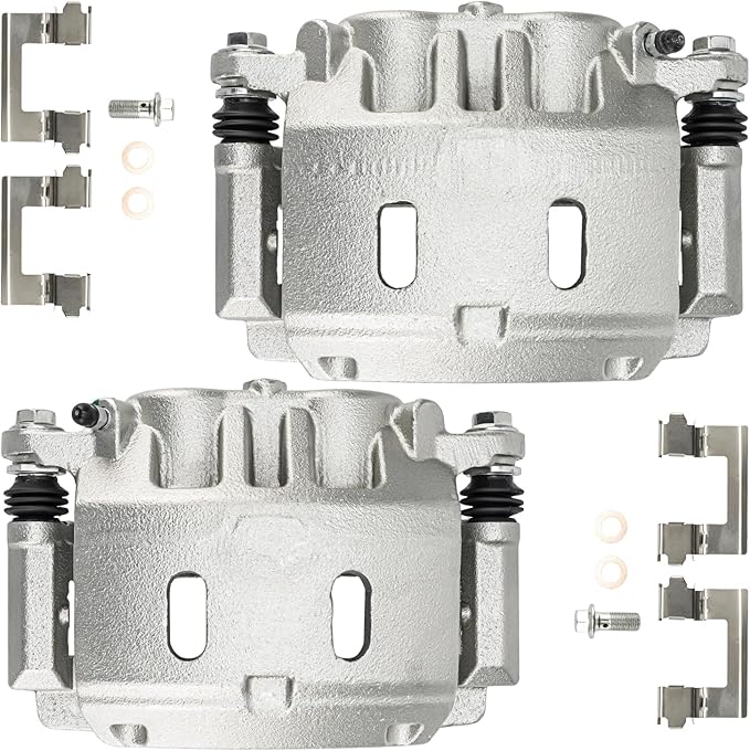 Torchbeam Front Brake Calipers Set for Nissan 2008-2015 2017-2023 TITAN, Nissan 2007-2015 2017-2023 Armada, Front Left and Front Right Calipers Replace # 19B3338+19B3339