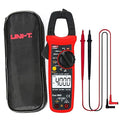 UNI-T Digital Clamp Meter UT203R AC Current True RMS Volt Amp Ohm Meter HVAC Clamp On Multimeter, Auto Ranging 4,000 Counts NCV AC DC Voltage Frequency Resistance Capacitance Continuity Diode Tester